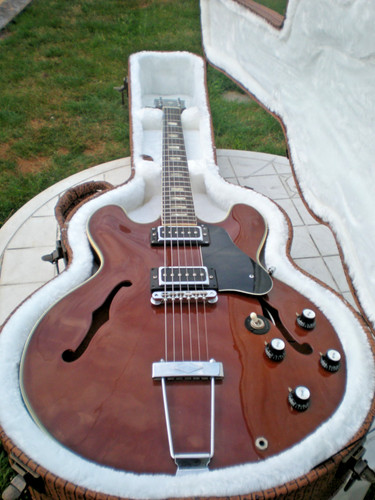 Columbus semi acoustic guitar - semi-acoustic,