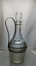 Vintage cut glass decanter