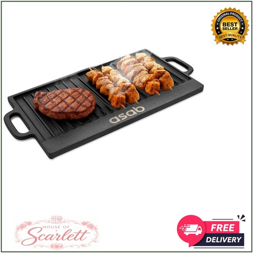 Cast iron reversible bbq - cast,