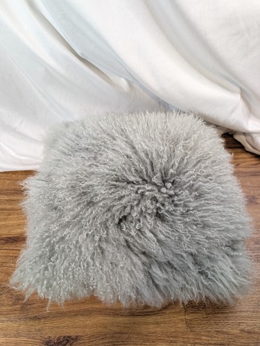 West elm pillow real mongolian - west,