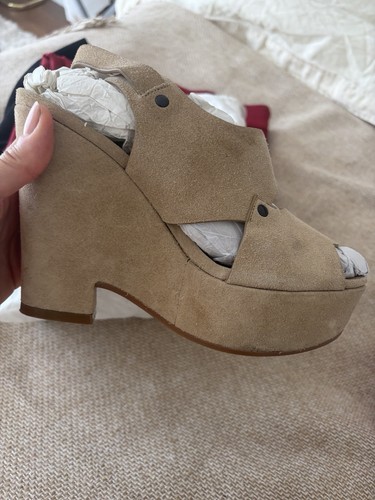 See chloe suede platform - see, by