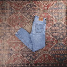 Levi's 513 W30 L30 Straight Leg Slim Fit Blue Denim Jeans