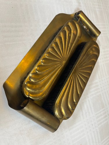 Brass clothes brush set - brush,