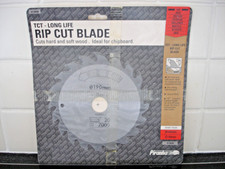 Piranha TCT Rip Cut Circular Saw Blade 190x30mm x 20T