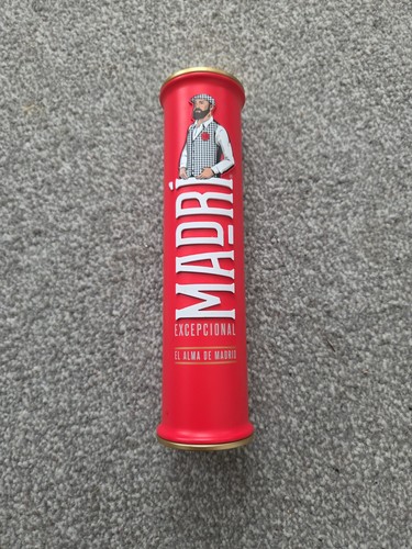 Madri beer tap handle font - tap, handle,