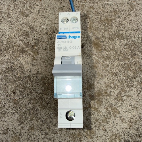 Hager ada316g b16 - b16, 30ma