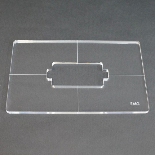 Guitar pickup routing template - guitar,