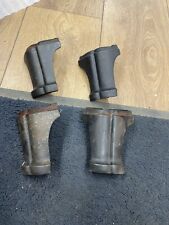 10575 STOVAX BRUNEL 1A SET OF 4 LEGS 95mm Black Genuine Spare BR10 BR2 J DAY ST2