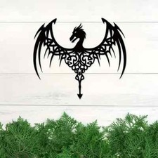 DRAGON DESIGN - METAL Plaque