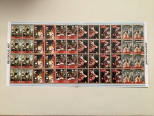 Manama Dependency of Ajman Religious Art 1972 huge stamp sheet folded Ref R50423