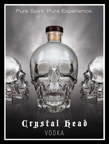 Crystal head vodka retro - head, vodka,