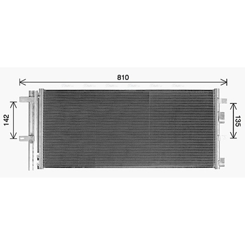 Air con condenser for - for, ford