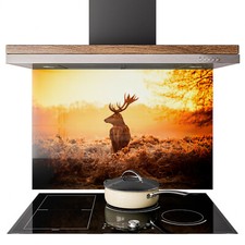 Glass splashback kitchen tile - splashback,