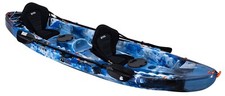 SIT ON TOP KAYAK TANDEM 2 PLUS 1 LEISURE KAYAK GALAXY TAHITI 2 PLUS 1 KAYAK