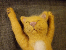 Large Handmade Needle Felted