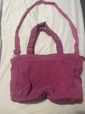 Primark Pink Ribbed Over The Shoulder Bag