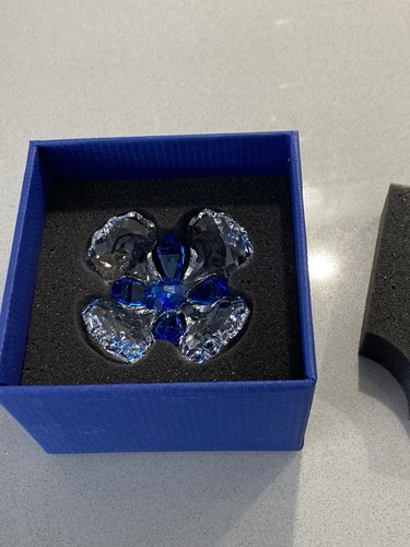 Swarovski peacock flower - peacock,