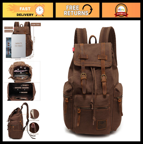 High capacity vintage canvas - high,
