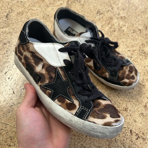 Golden goose superstar pony - golden,