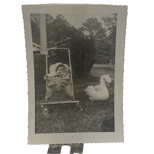 Vintage 1950s baby stroller - baby,