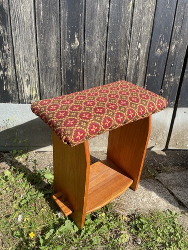 Vintage wooden tapestry top - wooden,