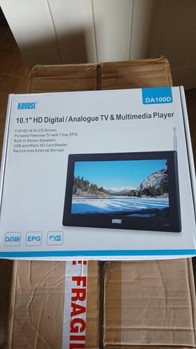 Portable freeview - tv, 10"
