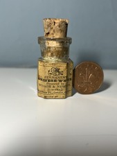 Antique WINSOR & NEWTON Watercolour Paint Chinese White Very Early Bottle Full￼