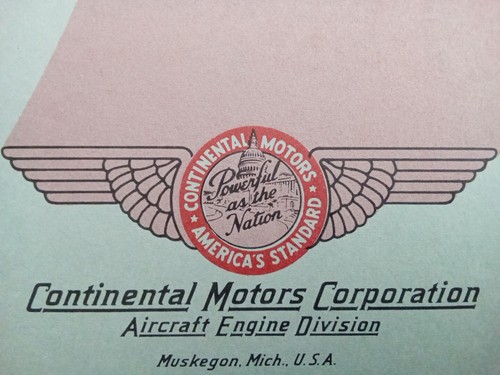 Continental aircraft engine - aircraft,