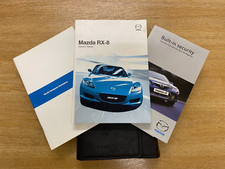 Mazda RX-8 Handbook Wallet / Owner's Manual & Documents - As Pictured (2003)