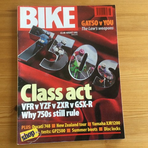 Bike magazine august 1995 - bike,
