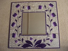 Hand Crafted Mosaic Mirror
