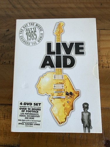 Live aid dvd boxset july - dvd,