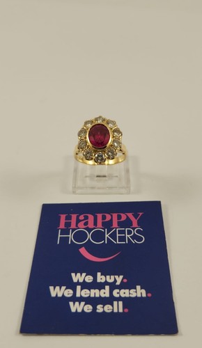 18ct yellow gold ring set - gold,