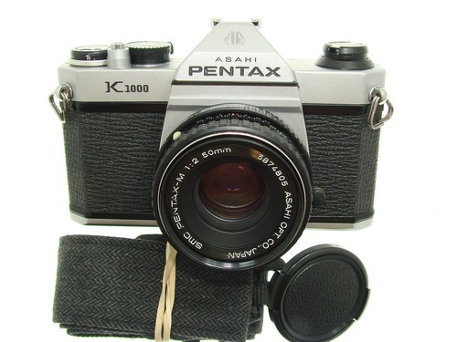 Pentax k1000 35mm film - pentax,