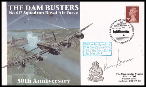 Dams raid pilot ken brown - dams,