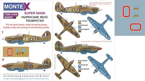 Montex mxk24078 hawker - 1:24,