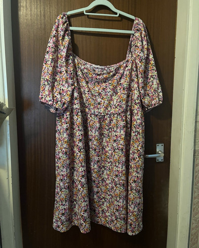 Multicoloured floral smock - h&m,