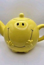 Mr Men Mr Happy Yellow Tea Pot