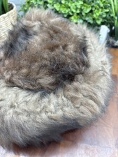 Vintage Brown Shearling