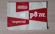 Eumig P8 Imperial Instruction