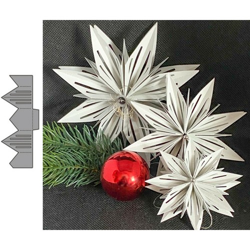 Flowers stencil metal - 3d,