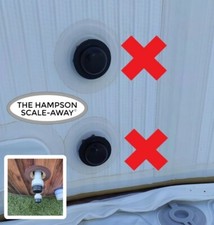  Lay Z Spa Black Cap replacement alternative x 2 . E02 Bestway stopper 