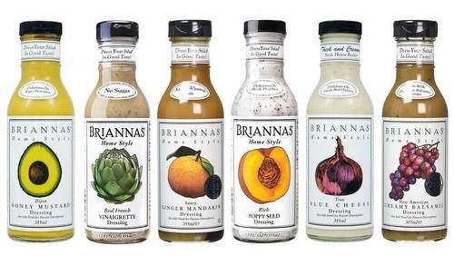 Briannas salad dressings 355ml - salad,