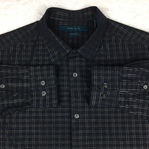 Perry ellis dress shirt mens - ellis,