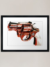 Gun - Pop Art by Andy Warhol