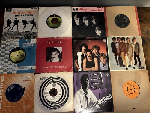 Assorted 45rpm vinyl - 12,