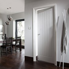 Cottage unglazed white - cottage,