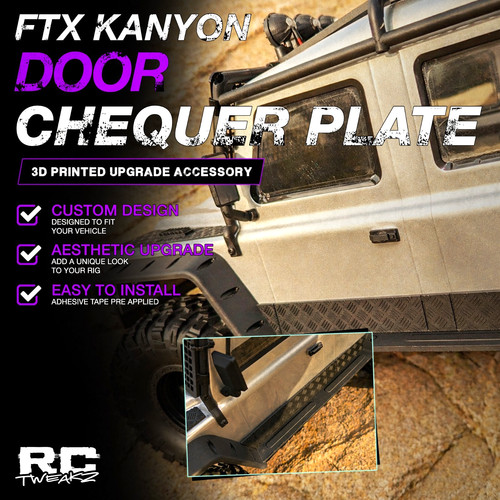Ftx kanyon door chequer - ftx, plates