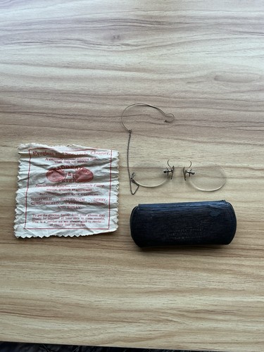 Antique vintage pince nez - vintage, pince-nez