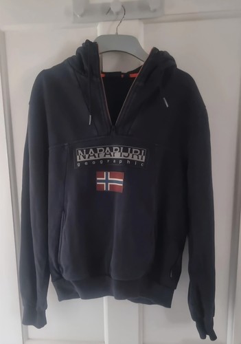 Napapijri bungee hoodie black - napapijri,